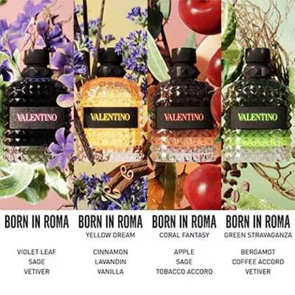 Born In Roma Uomo Coral Fantasy For Him